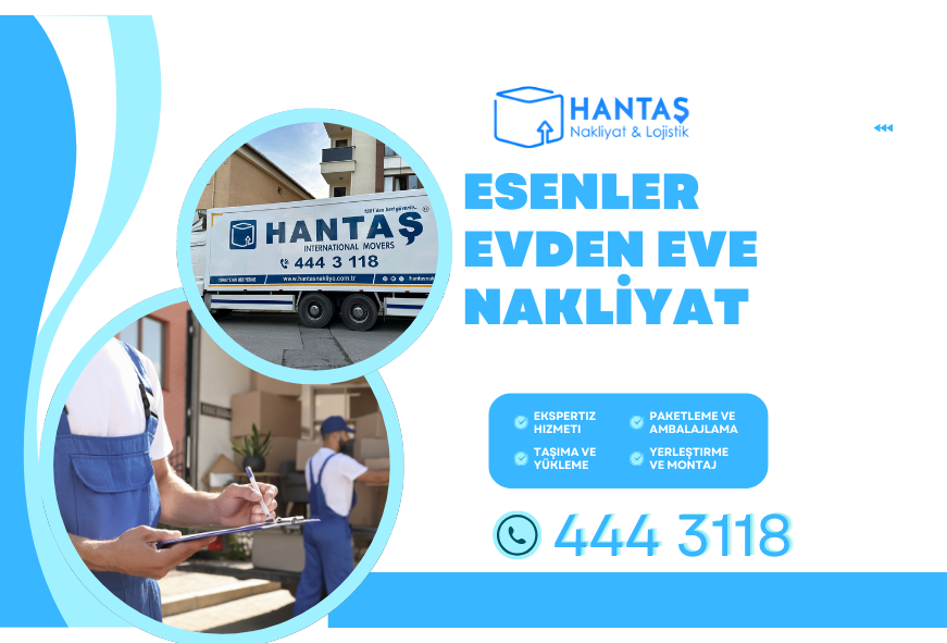 Esenler Evden Eve Nakliyat | Hızlı ve Güvenilir Taşınma Çözümleri